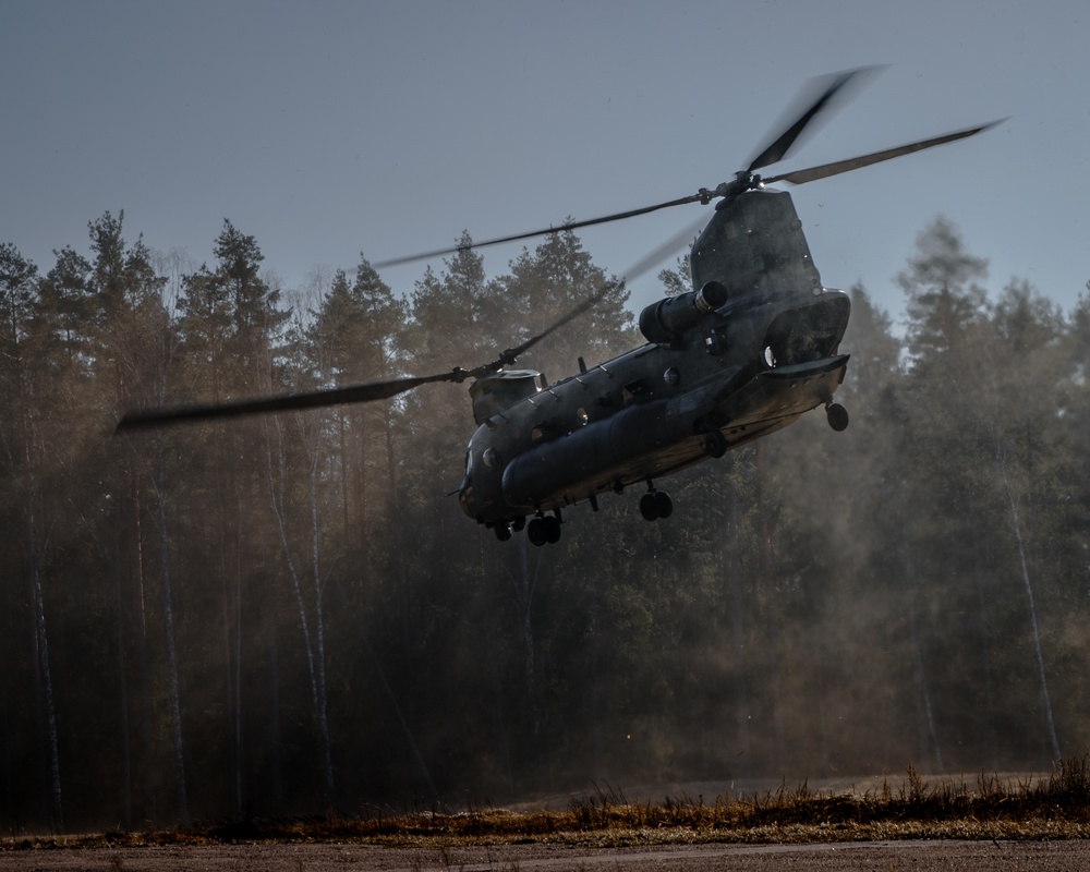 Multinational air assault exercise