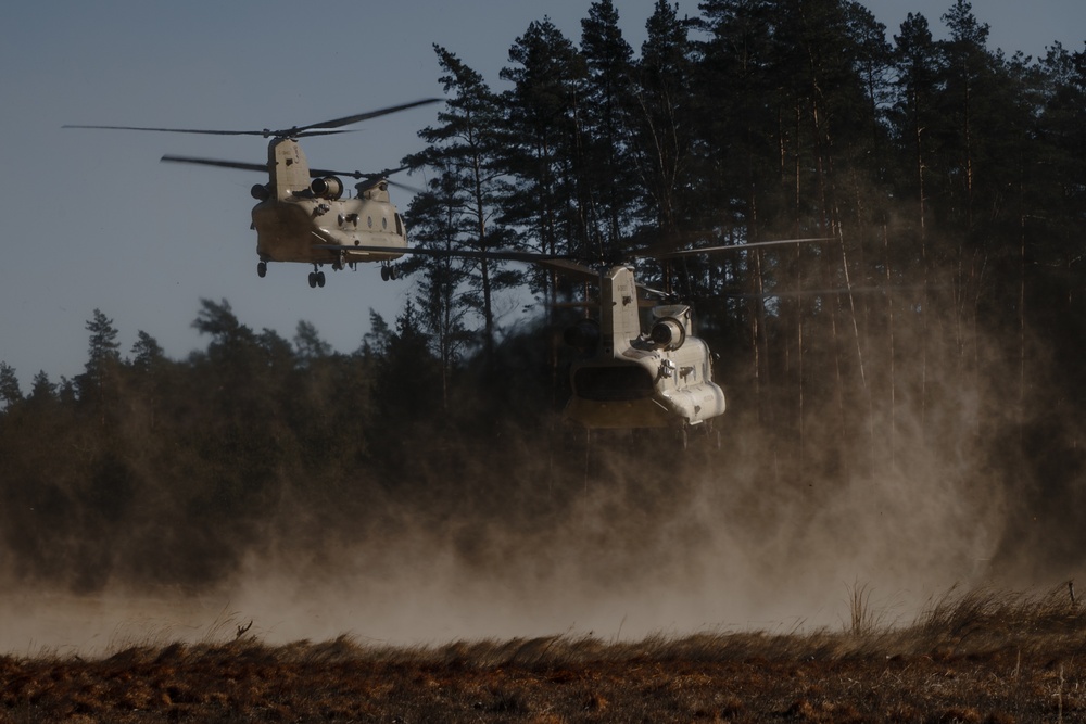 Multinational air assault exercise