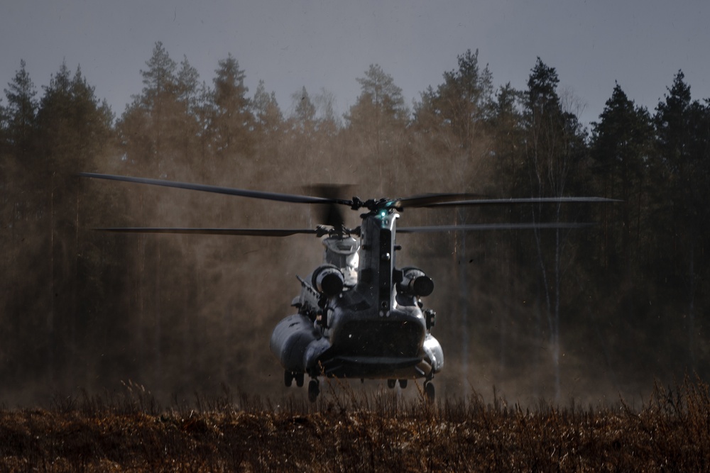 Multinational air assault exercise