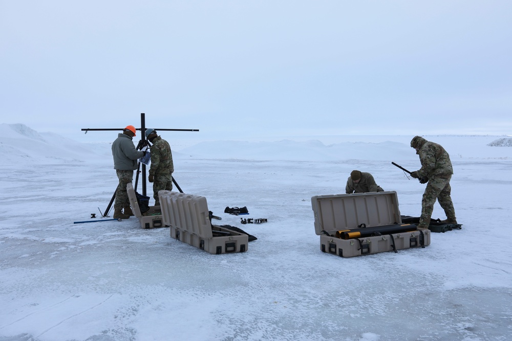 168th Wing Communications Flights assembles portable UHF radio for Arctic Eagle-Patriot 2022