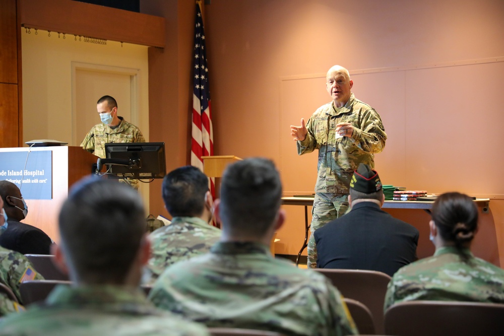 Military Medical Team Receives Awards in Last Days at Rhode Island Hospital