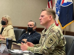 Maj. Gen. Werner conducts quarterly Town Hall - Feb 16 2022