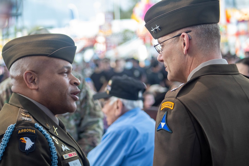 Fort Hood soldiers attend Houston Rodeo