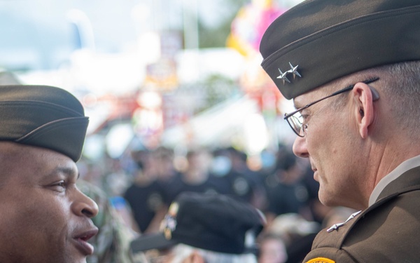 Fort Hood soldiers attend Houston Rodeo