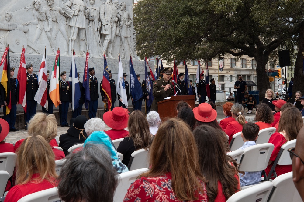Heroes of the Alamo honored during memorial service