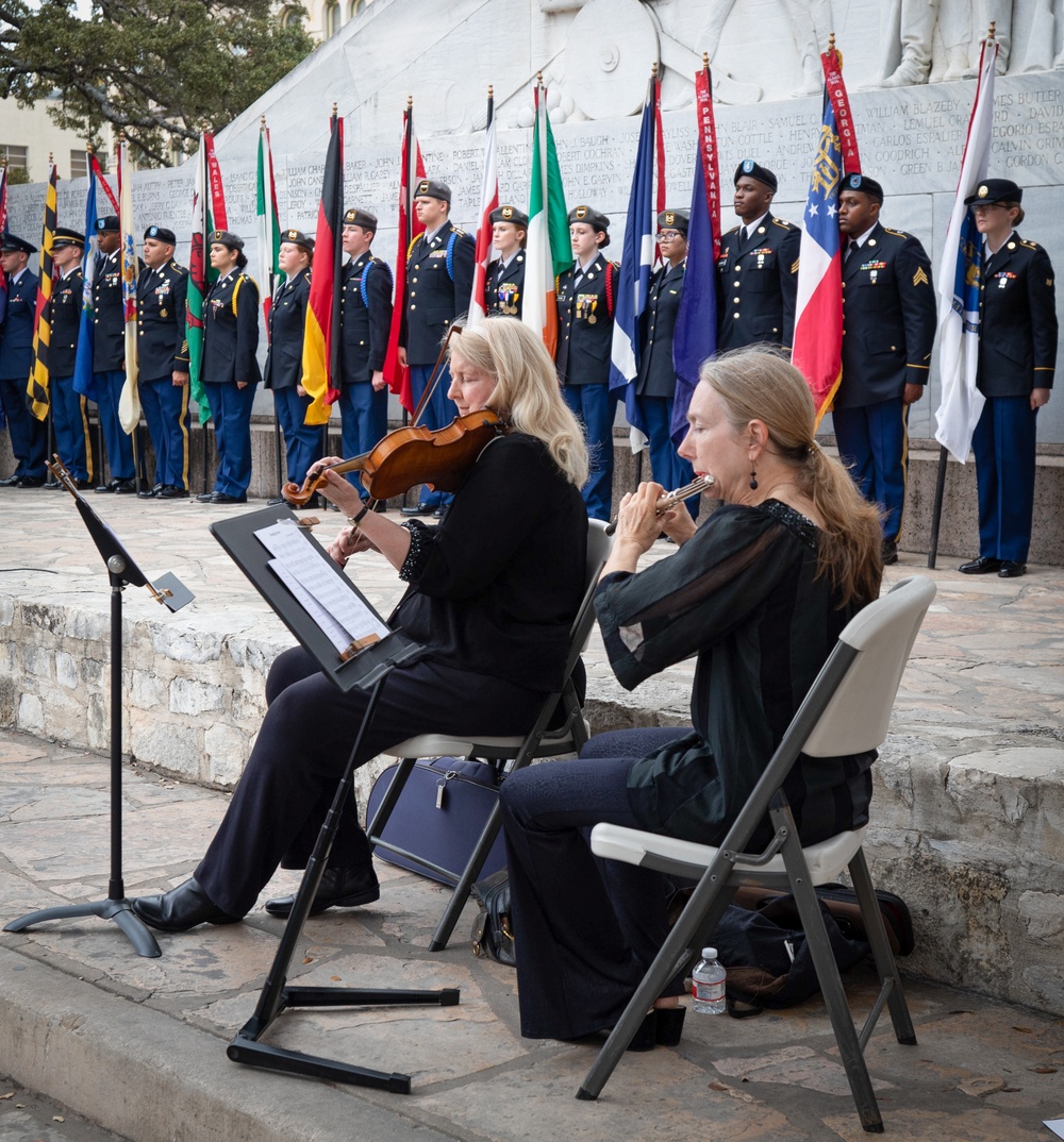 Heroes of the Alamo honored during memorial service