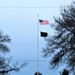 American Flag and Fort McCoy