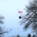 American Flag and Fort McCoy