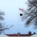 American Flag and Fort McCoy