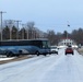 Bus operations for Operation Allies Welcome at Fort McCoy