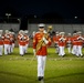 Marines with the Battle Color Detachment perform for Kofa High School