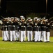 Marines with the Battle Color Detachment perform for Kofa High School