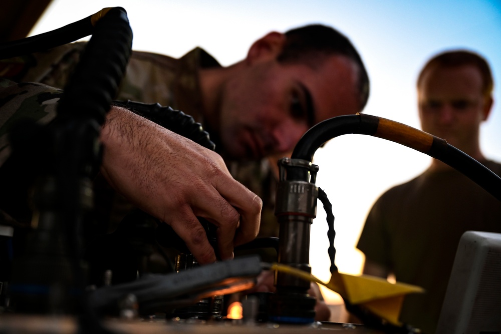 Night Weasels: munitions flight Night Weasels: munitions flight