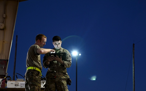 Night Weasels: munitions flight