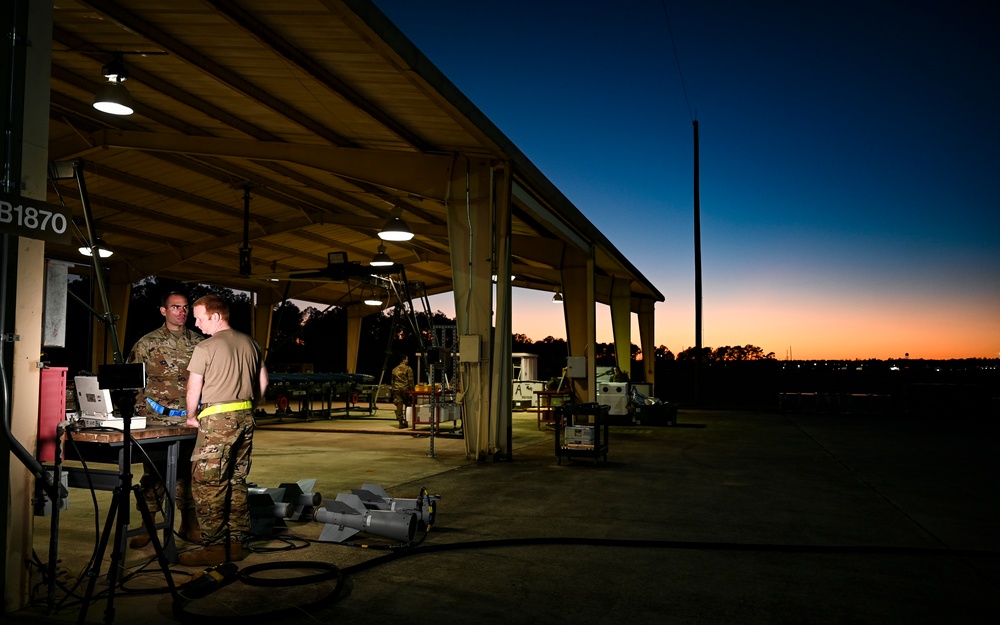 Night Weasels: munitions flight Night Weasels: munitions flight