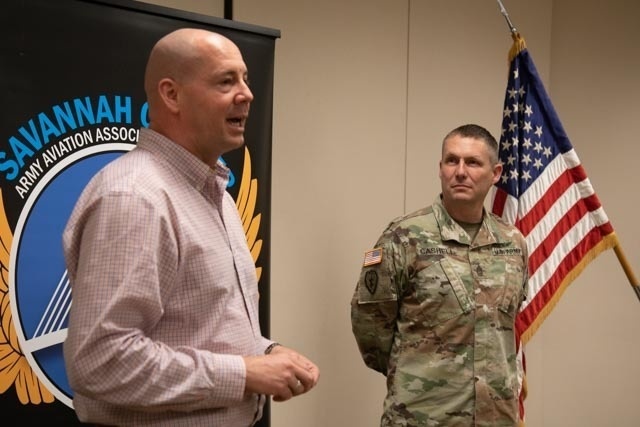 3rd Combat Aviation Brigade Soldier Receives the Order of Saint Michael Silver Award