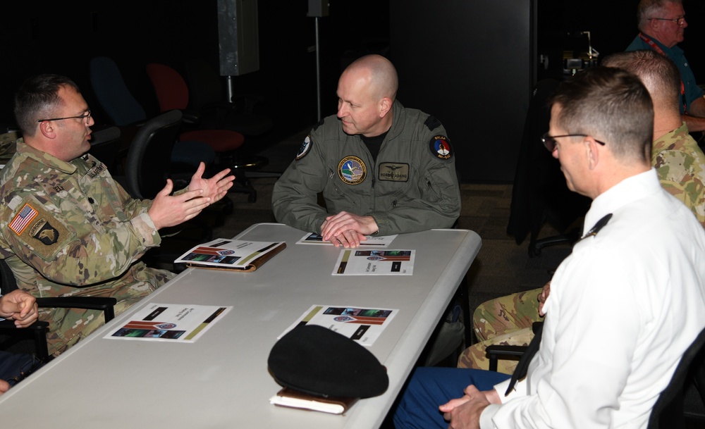 Air Commodore Adang Visit to USAACE