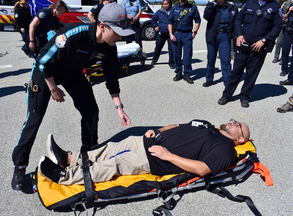 California Medical Detachment medics train with local agencies