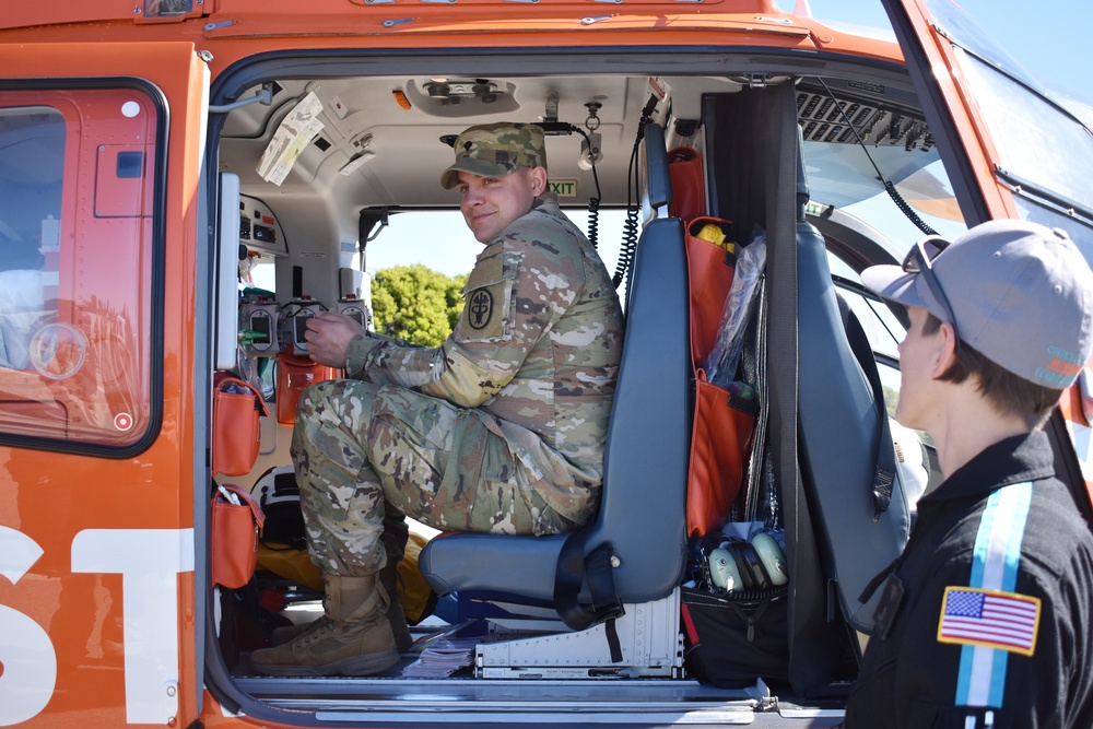 California Medical Detachment medics train with local agencies