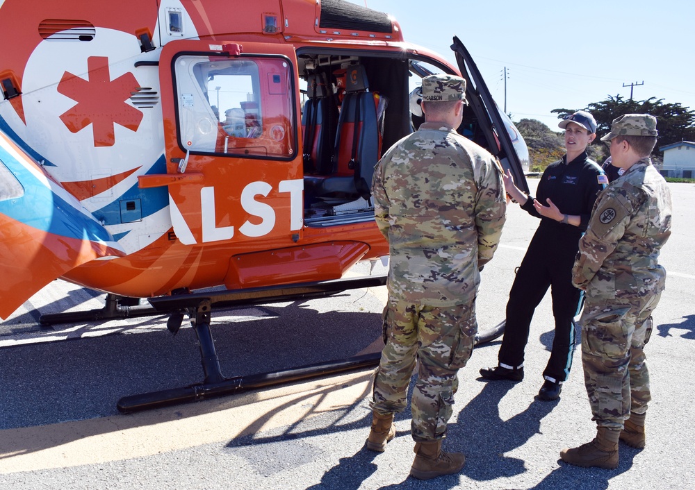 California Medical Detachment medics train with local agencies