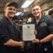 Sailors Re-Enlist Aboard USS Ralph Johnson (DDG 114)