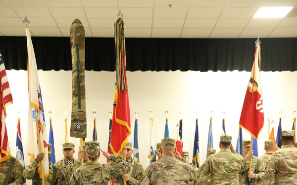 Transfer of Authority to 36th Sustainment Brigade