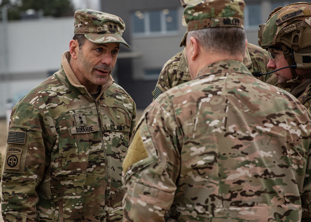 CJCS visits 82nd Airborne Paratroopers in Poland