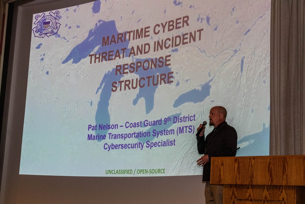 Maritime cyber presentation at Cyber Impact 22