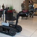 TALON military robot on display during Cyber Impact 22