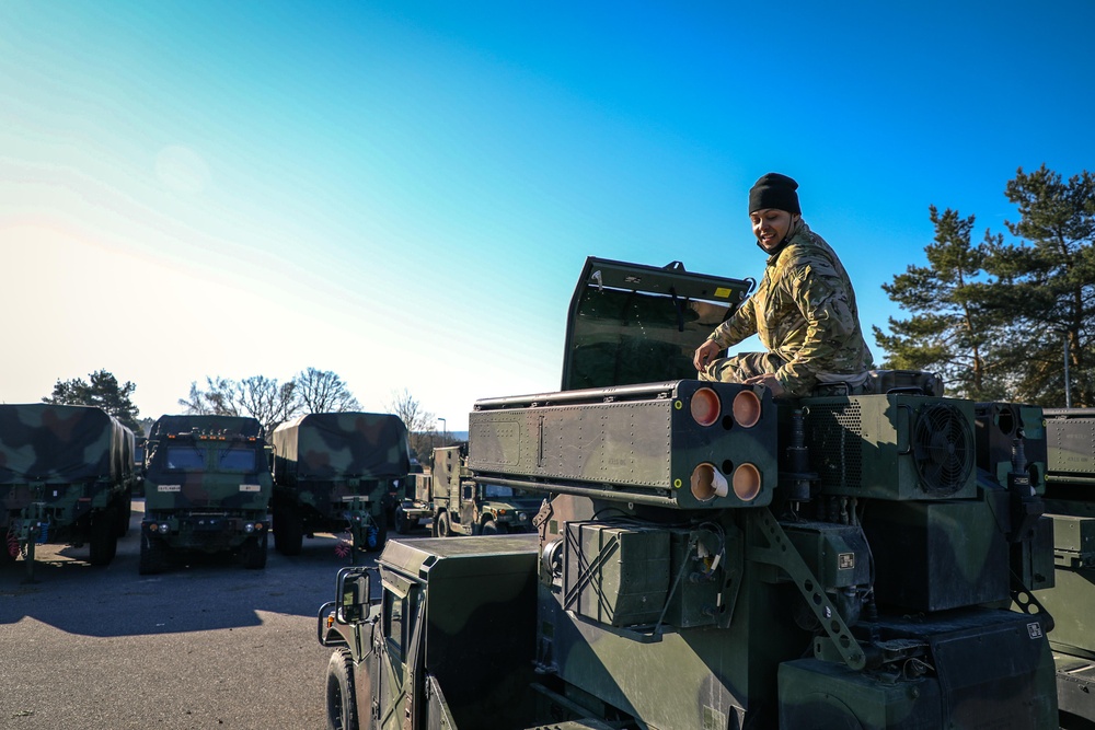 5th Battalion, 4th Air Defense Artillery Regiment prepares for line-haul operations