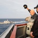 USS Ross conducts naval maneuvering with Cypriot ship