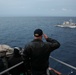 USS Ross conducts naval maneuvering with Cypriot ship