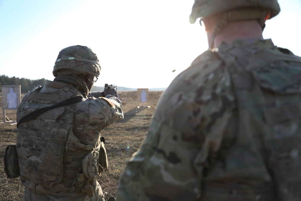 Alpha Company &quot;Orphans&quot; 2nd Battalion, 34th Armored Regiment “Dreadnaughts” Train with their M4 and M17