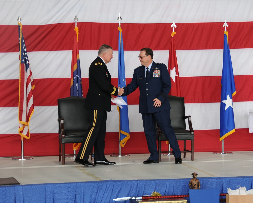 Maj. Gen. Billy M. Nabors Retires