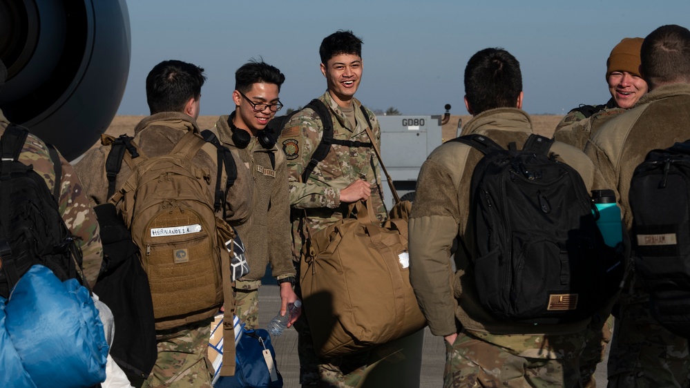 KC-135 Stratotankers arrive for European Theater support