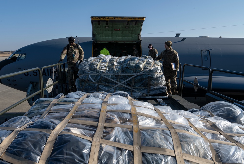 KC-135 Stratotankers arrive for European Theater support