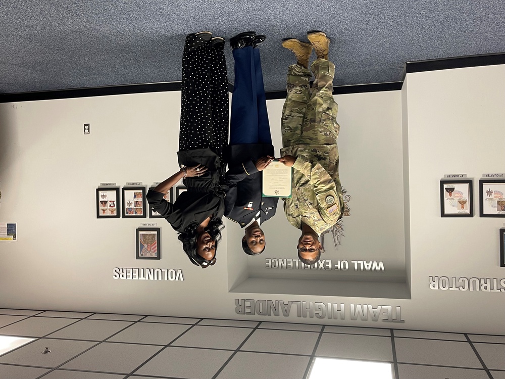 Pfc. Gordon Promotion