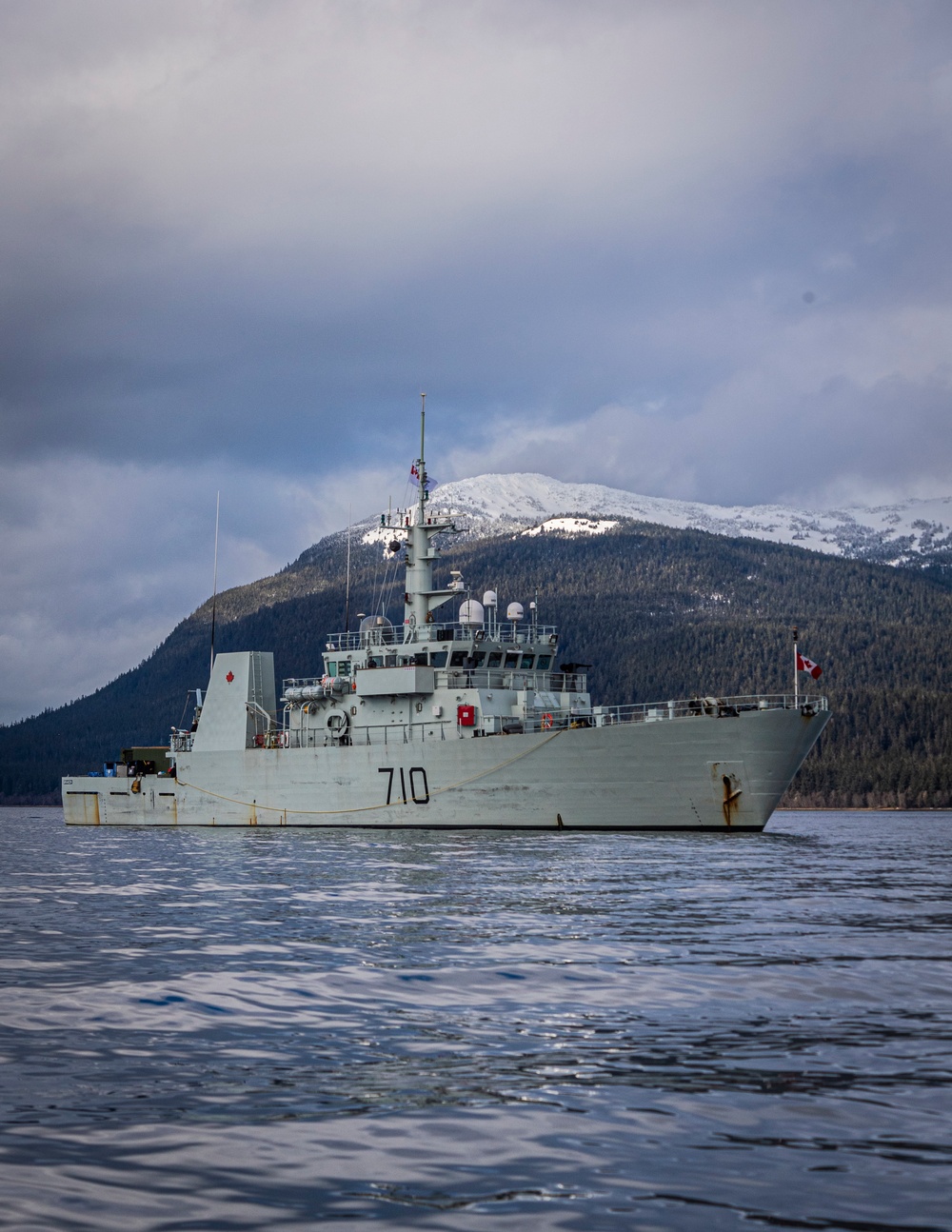 HMCS Brandon sails to Juneau