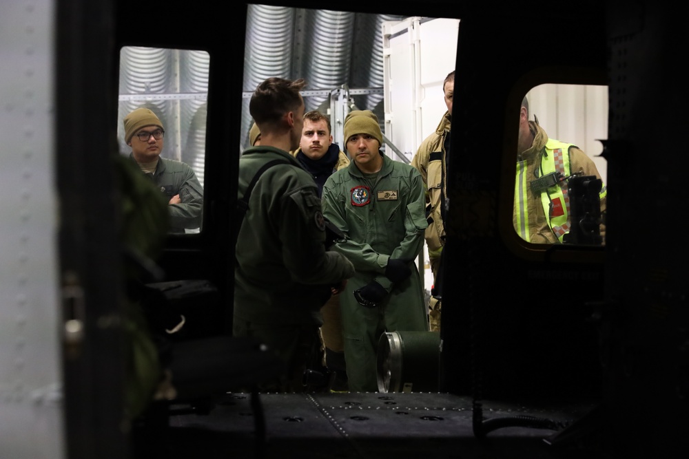 U.S. Marine Corps conducts Fire Rescue Course with Norwegian Fire Rescue Team