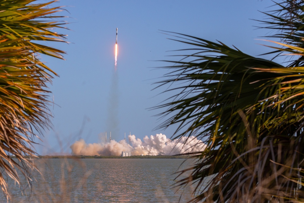 Space Launch Delta 45 Supports Successful Falcon 9 Starlink 4-8 Launch