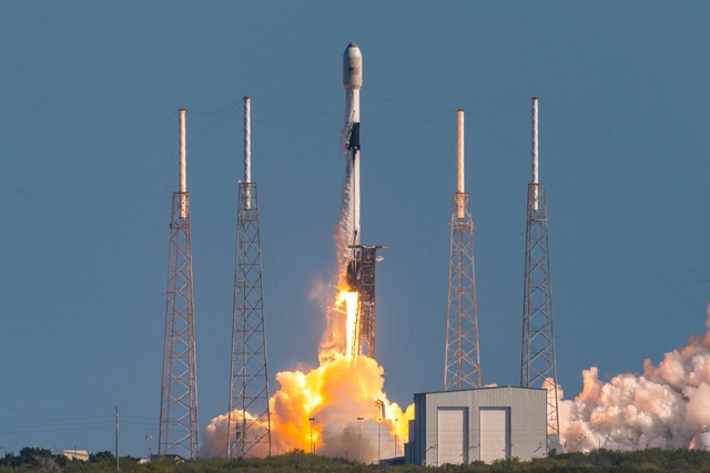 Space Launch Delta 45 Supports Successful Falcon 9 Starlink 4-8 Launch