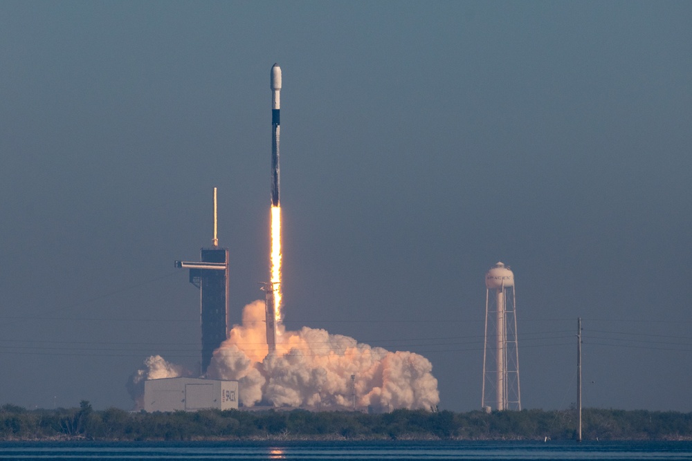 Space Launch Delta 45 Supports Successful Falcon 9 Starlink 4-9 Launch