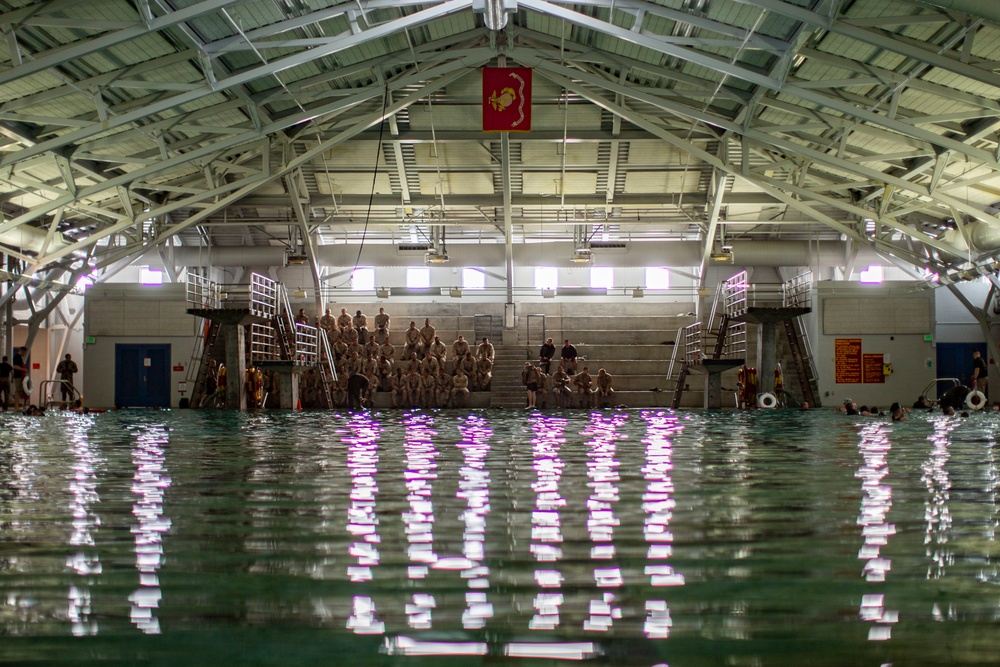 Alpha Company Swim Qualification