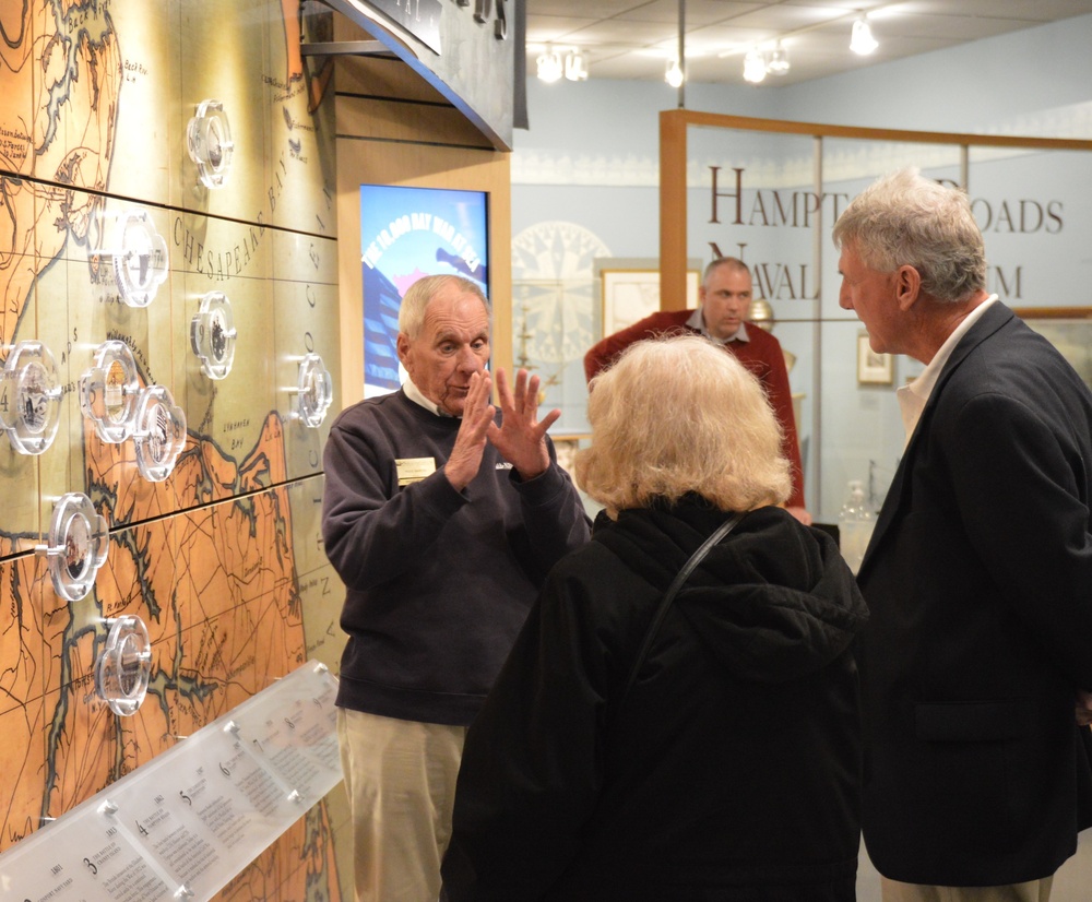 Naval Museum Volunteer in Action