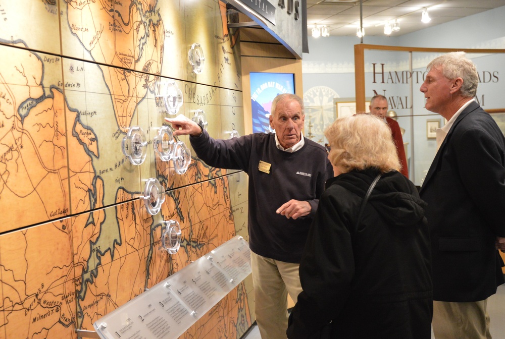 Naval Museum Volunteer in Action