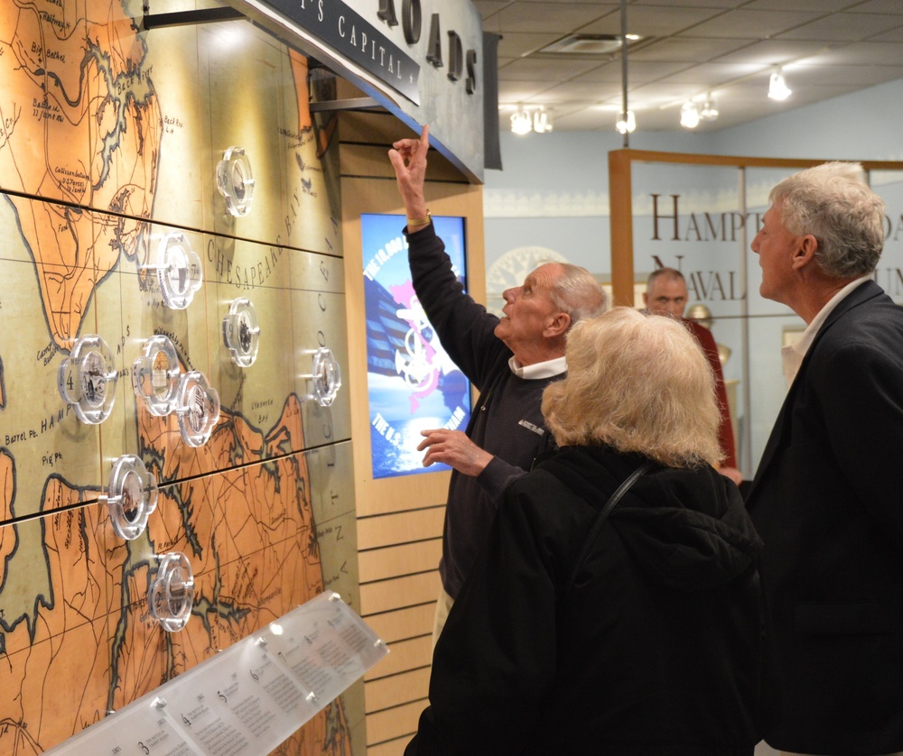 Naval Museum Volunteer in Action