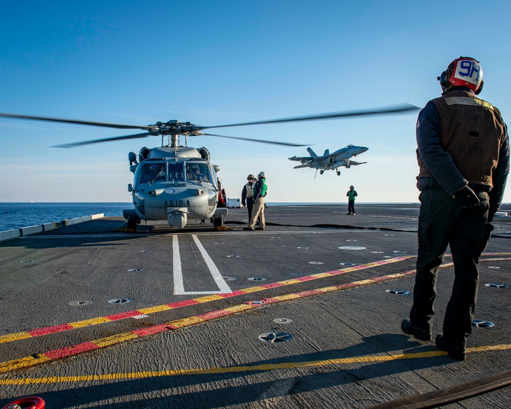 USS George H.W. Bush Begins Tailored Ship’s Training Availability/Final Evaluation Problem (TSTA/FEP)