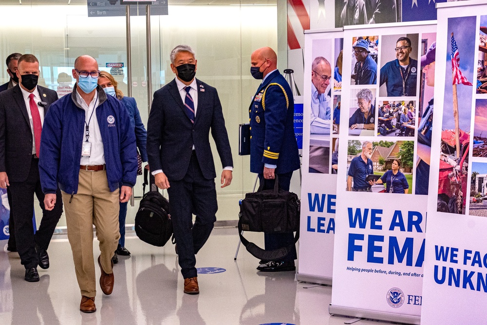 DHS Sec. Tien Visits 1 WTC