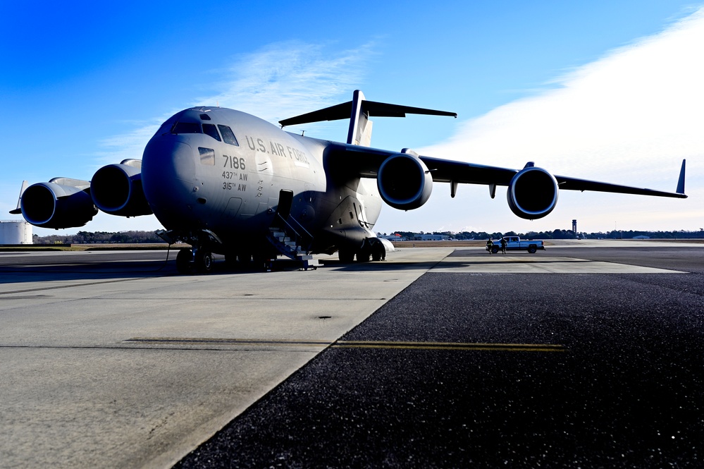 16th Airlift Squadron conducts routine operations