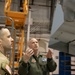 Brigadier General Mann visits the 122nd Fighter Wing